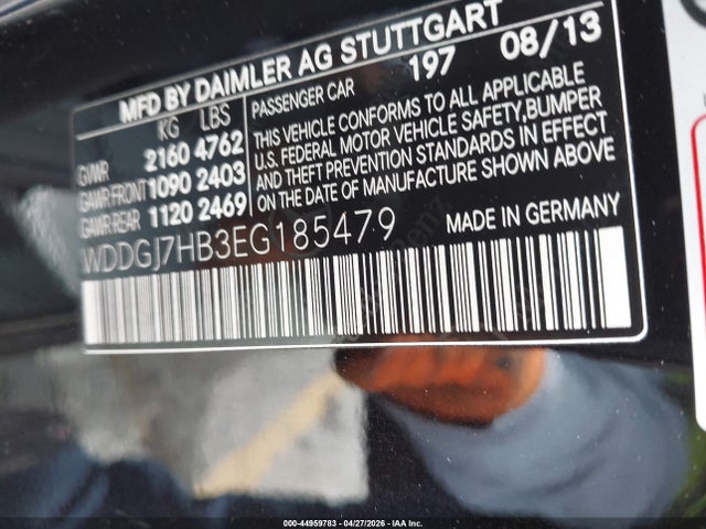 WDDGJ7HB3EG185479 Mercedes-Benz C 63 Amg