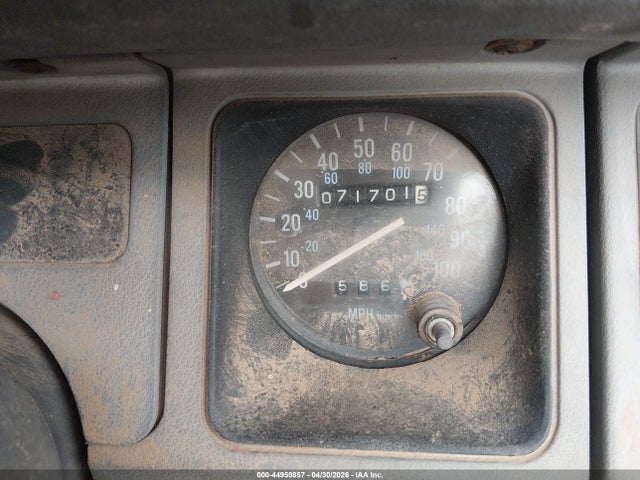 44959857 :رقم المزاد ، 2J4FY19E5KJ169262 vin ، 1989 Jeep Wrangler / Yj مزاد بيع