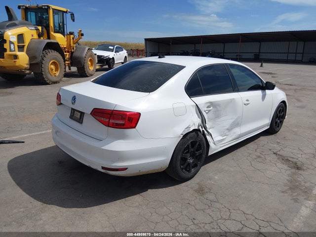44959870 :رقم المزاد ، 3VW1K7AJ0FM357258 vin ، 2015 Volkswagen Jetta 2.0l S مزاد بيع