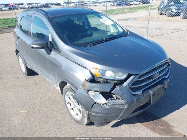 Aukcja sprzedaży 2020 Ford Ecosport Se, vin: MAJ3S2GE6LC383472, numer aukcji: 44959904