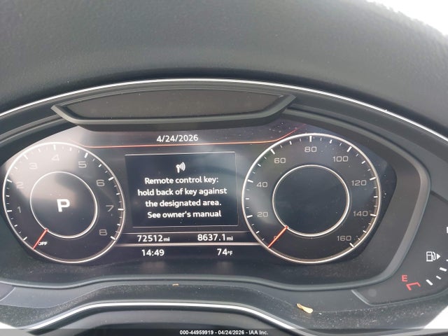 44959919 :رقم المزاد ، WAUFNAF45HN030053 vin ، 2017 Audi A4 2.0t Premium مزاد بيع