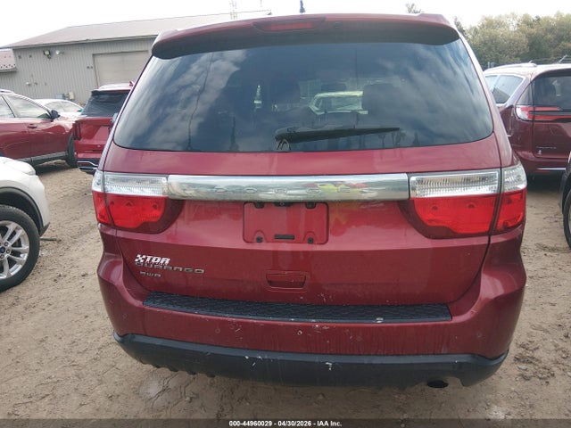 2013 Dodge Durango Sxt მანქანა იყიდება აუქციონზე, vin: 1C4RDJAG6DC527784, აუქციონის ნომერი: 44960029