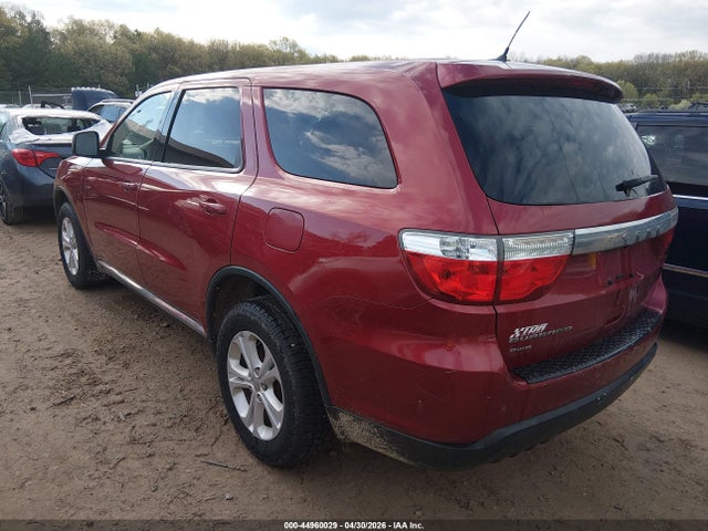 2013 Dodge Durango Sxt მანქანა იყიდება აუქციონზე, vin: 1C4RDJAG6DC527784, აუქციონის ნომერი: 44960029