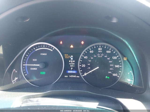 44960059 :رقم المزاد ، JTHBW1GG0E2070804 vin ، 2014 Lexus Es 300h مزاد بيع