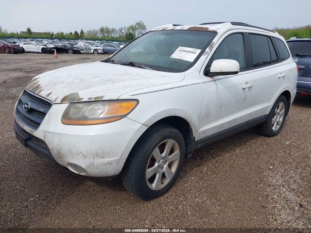 2008 Hyundai Santa Fe Limited/se მანქანა იყიდება აუქციონზე, vin: 5NMSH13E18H187579, აუქციონის ნომერი: 44960088