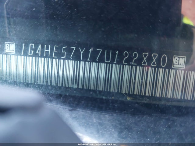 44960164 :رقم المزاد ، 1G4HE57Y17U122880 vin ، 2007 Buick Lucerne Cxs مزاد بيع