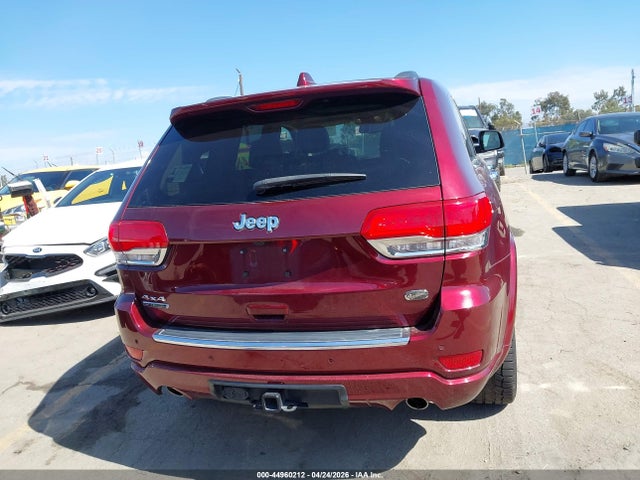 1C4RJFCM3GC330326 Jeep Grand Cherokee Overland