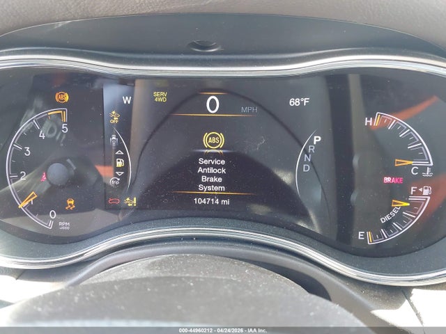 1C4RJFCM3GC330326 Jeep Grand Cherokee Overland