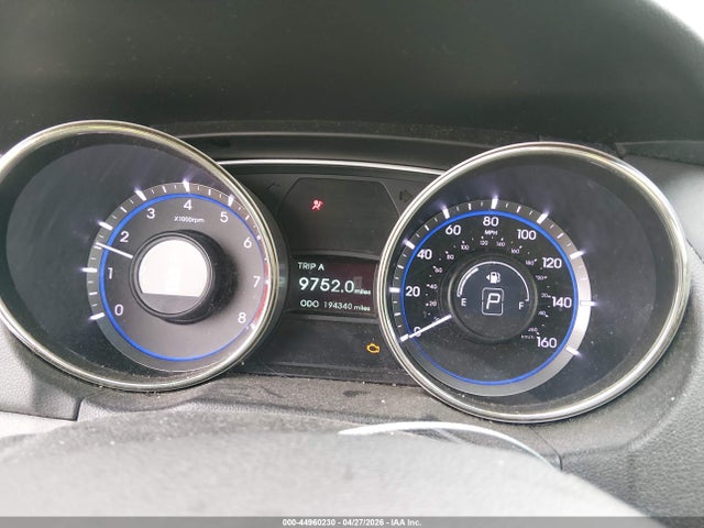 2013 Hyundai Sonata Gls მანქანა იყიდება აუქციონზე, vin: 5NPEB4ACXDH621030, აუქციონის ნომერი: 44960230
