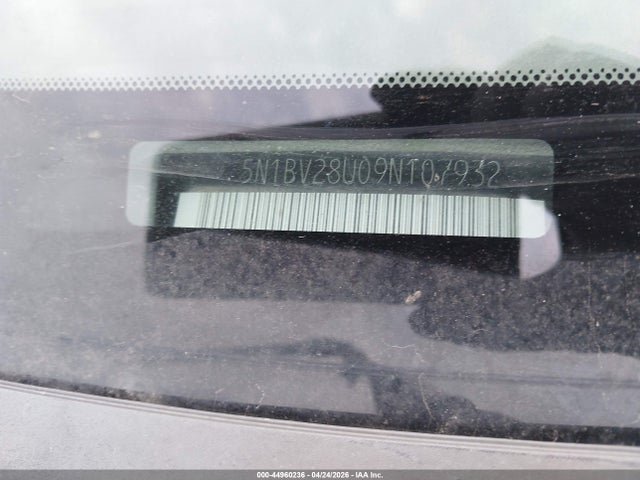 Aukcja sprzedaży 2009 Nissan Quest 3.5 Se, vin: 5N1BV28U09N107932, numer aukcji: 44960236