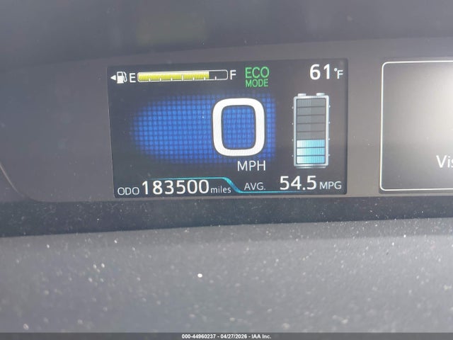 2022 Toyota Prius Le მანქანა იყიდება აუქციონზე, vin: JTDKAMFU2N3178098, აუქციონის ნომერი: 44960237