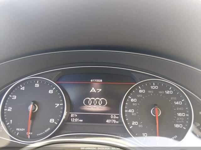 Продаж на аукціоні авто 2018 Audi A7 3.0t Premium Plus, vin: WAU23AFC4JN016212, номер лоту: 44960294