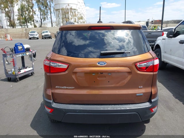 MAJ3S2GE6LC345112 Ford Ecosport Se
