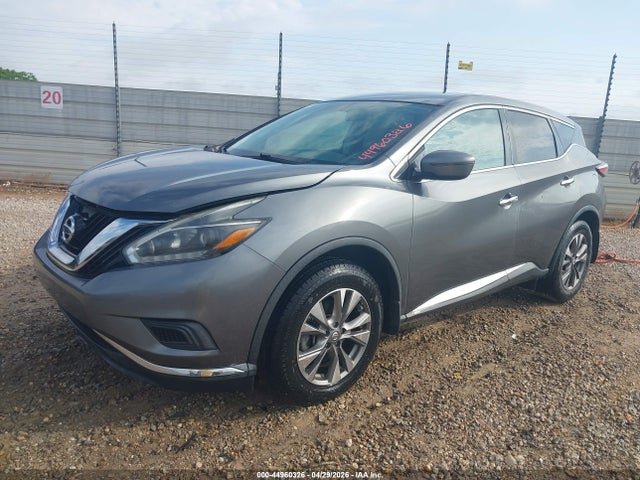 2018 Nissan Murano S მანქანა იყიდება აუქციონზე, vin: 5N1AZ2MG8JN198761, აუქციონის ნომერი: 44960326