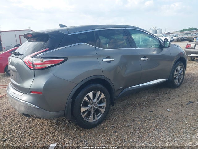 2018 Nissan Murano S მანქანა იყიდება აუქციონზე, vin: 5N1AZ2MG8JN198761, აუქციონის ნომერი: 44960326