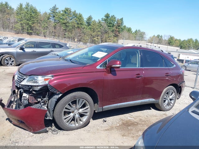 2013 Lexus Rx 450h მანქანა იყიდება აუქციონზე, vin: JTJBC1BA3D2052614, აუქციონის ნომერი: 44960453