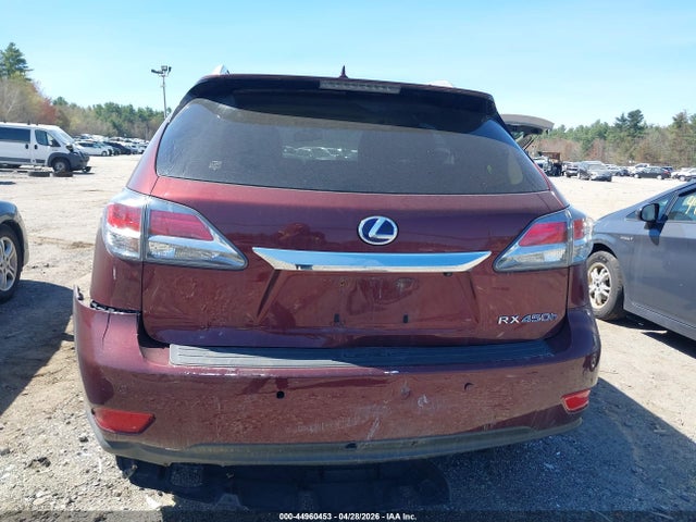 2013 Lexus Rx 450h მანქანა იყიდება აუქციონზე, vin: JTJBC1BA3D2052614, აუქციონის ნომერი: 44960453