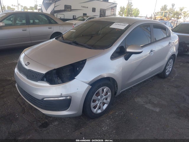 2016 Kia Rio Lx მანქანა იყიდება აუქციონზე, vin: KNADM4A38G6572217, აუქციონის ნომერი: 44960468