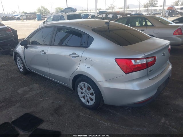 2016 Kia Rio Lx მანქანა იყიდება აუქციონზე, vin: KNADM4A38G6572217, აუქციონის ნომერი: 44960468
