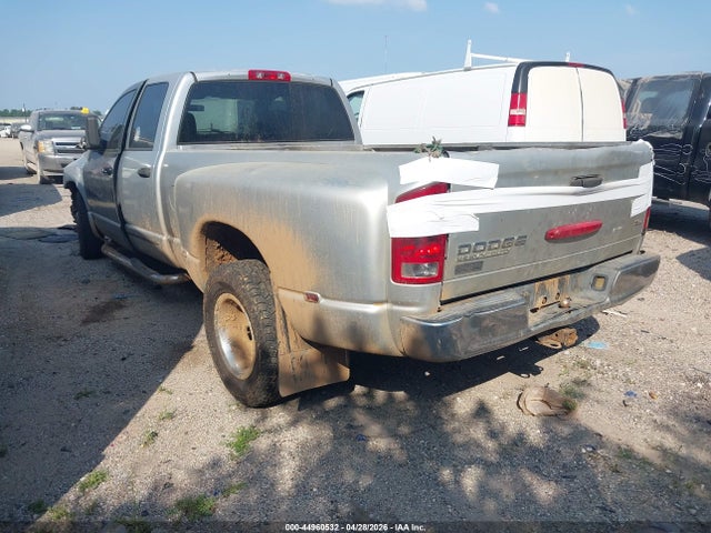 Продажа на аукционе авто 2003 Dodge Ram 3500 Slt/laramie/st, vin: 3D7MA48633G778121, номер лота: 44960532