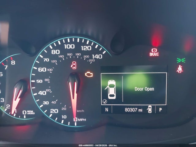 44960553 :رقم المزاد ، 3GNCJLSB3JL393711 vin ، 2018 Chevrolet Trax Lt مزاد بيع