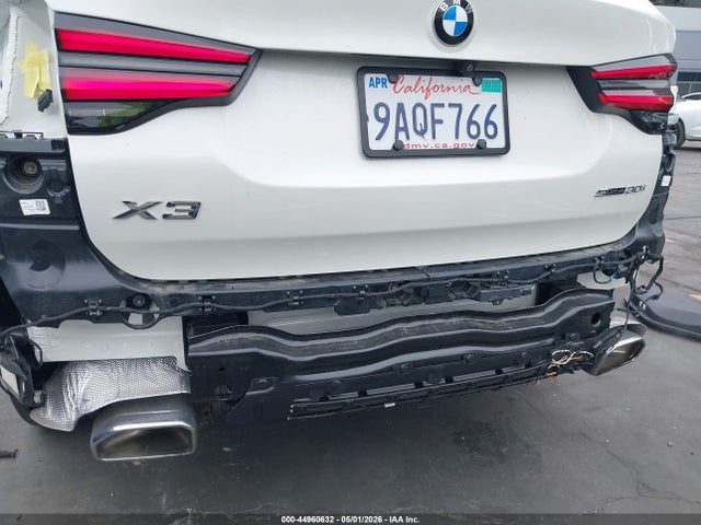 Продажа на аукционе авто 2022 Bmw X3 Sdrive30i, vin: 5UX43DP09N9L77093, номер лота: 44960632
