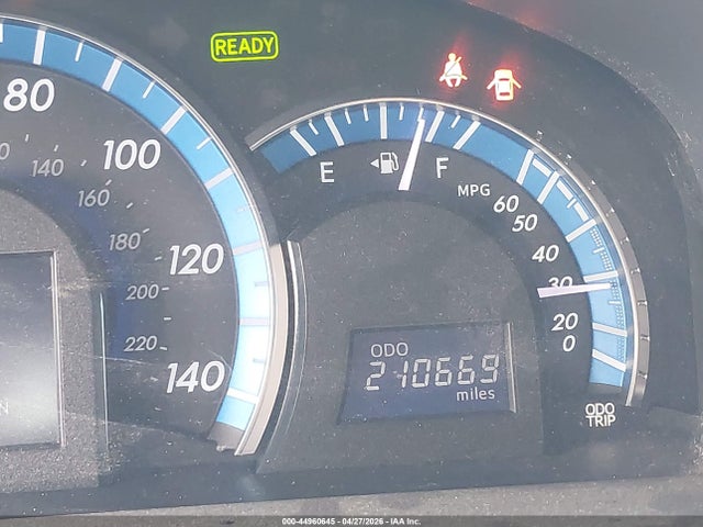 Aukcja sprzedaży 2012 Toyota Camry Hybrid Xle, vin: 4T1BD1FK6CU012559, numer aukcji: 44960645