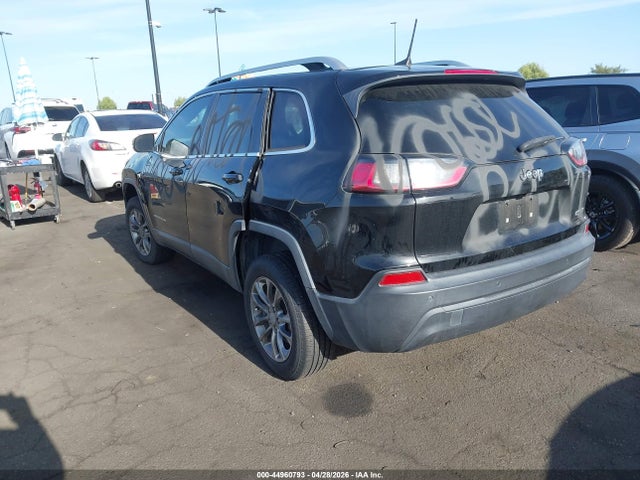 2019 Jeep Cherokee Latitude Plus Fwd მანქანა იყიდება აუქციონზე, vin: 1C4PJLLB0KD327147, აუქციონის ნომერი: 44960793