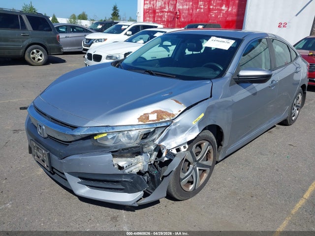 2018 Honda Civic Lx მანქანა იყიდება აუქციონზე, vin: 2HGFC2F57JH538029, აუქციონის ნომერი: 44960826