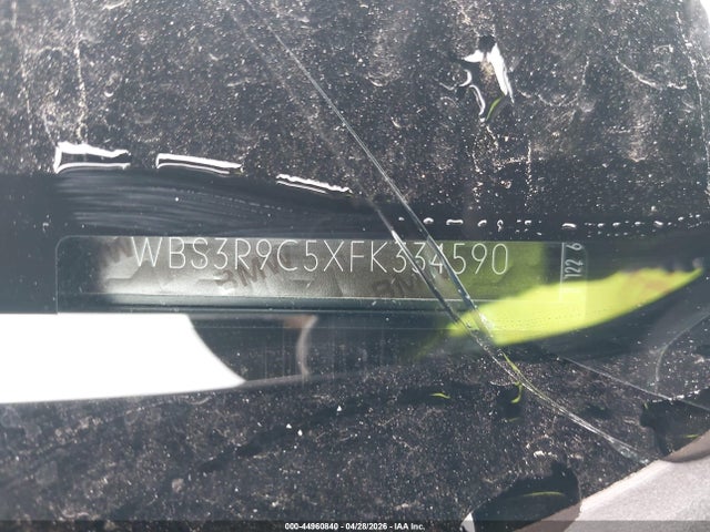 Продаж на аукціоні авто 2015 Bmw M4, vin: WBS3R9C5XFK334590, номер лоту: 44960840