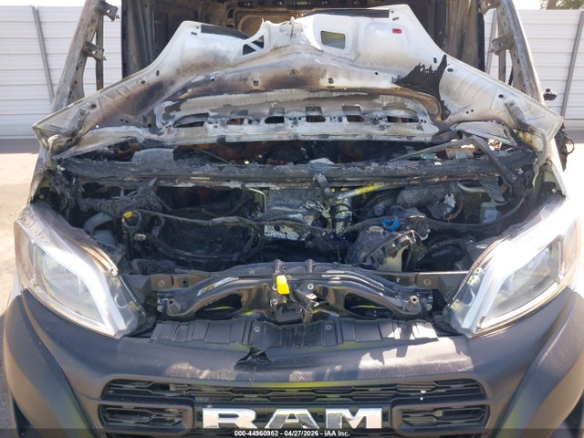44960952 :رقم المزاد ، 3C6LRVVG6SE556031 vin ، 2025 Ram Promaster 2500 Tradesman Low Roof 136 Wb W/pass Seat مزاد بيع