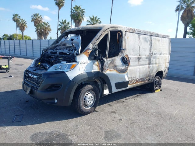44960952 :رقم المزاد ، 3C6LRVVG6SE556031 vin ، 2025 Ram Promaster 2500 Tradesman Low Roof 136 Wb W/pass Seat مزاد بيع