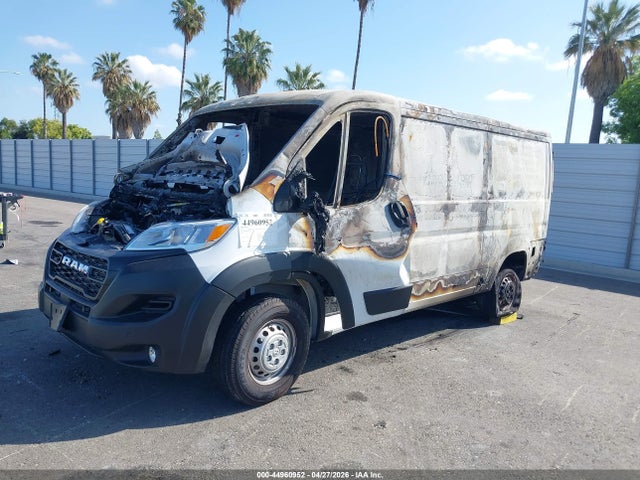 44960952 :رقم المزاد ، 3C6LRVVG6SE556031 vin ، 2025 Ram Promaster 2500 Tradesman Low Roof 136 Wb W/pass Seat مزاد بيع