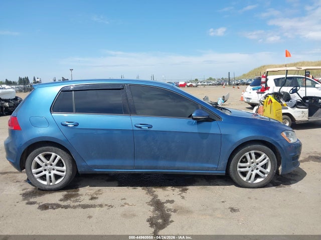 Продажа на аукционе авто 2016 Volkswagen Golf Tsi S 4-door, vin: 3VW217AU6GM063317, номер лота: 44960958