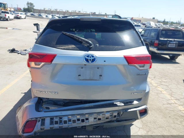 Toyota Highlander Hybrid Limited 2017 5TDDGRFH2HS027241 Image 17