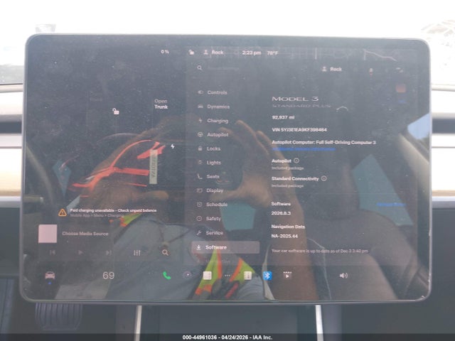 Tesla Model 3 Long Range/mid Range/standard Range/standard Range Plus 2019 5YJ3E1EA9KF398464 Image 7
