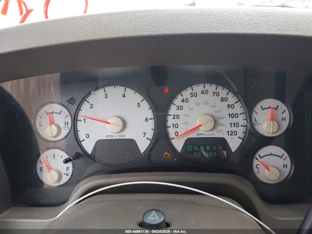 44961136 :رقم المزاد ، 1D7HA18N98S586533 vin ، 2008 Dodge Ram 1500 Slt مزاد بيع