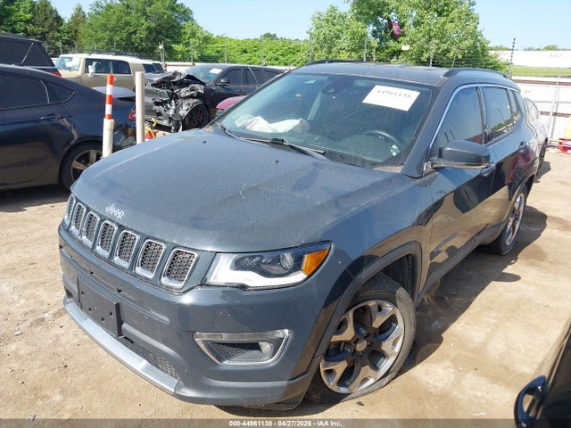 Продажа на аукционе авто 2018 Jeep Compass Limited Fwd, vin: 3C4NJCCB7JT357889, номер лота: 44961138