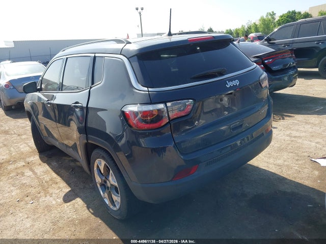 Продажа на аукционе авто 2018 Jeep Compass Limited Fwd, vin: 3C4NJCCB7JT357889, номер лота: 44961138