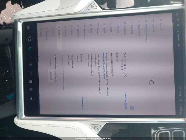 Aukcja sprzedaży 2017 Tesla Model X 100d/75d/90d, vin: 5YJXCBE21HF039270, numer aukcji: 44961216