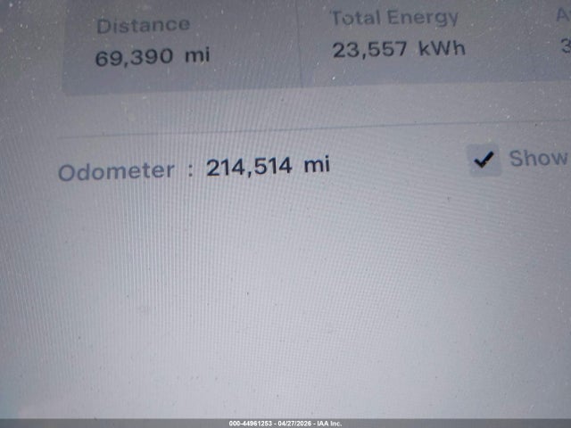 Продаж на аукціоні авто 2014 Tesla Model S P85, vin: 5YJSA1H13EFP61736, номер лоту: 44961253