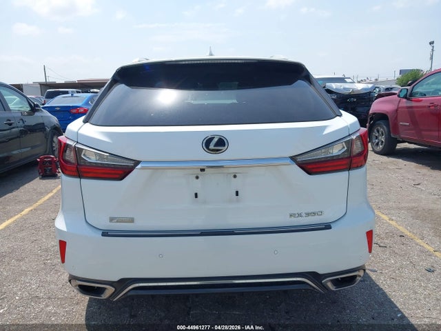 2016 Lexus Rx 350 F Sport მანქანა იყიდება აუქციონზე, vin: 2T2BZMCA1GC049195, აუქციონის ნომერი: 44961277