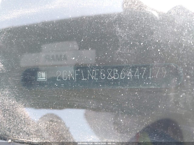 Aukcja sprzedaży 2011 Chevrolet Equinox 2lt, vin: 2CNFLNEC8B6447179, numer aukcji: 44961326