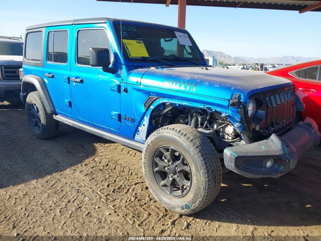 Продаж на аукціоні авто 2021 Jeep Wrangler Unlimited Willys Sport 4x4, vin: 1C4HJXDG3MW720637, номер лоту: 44961380