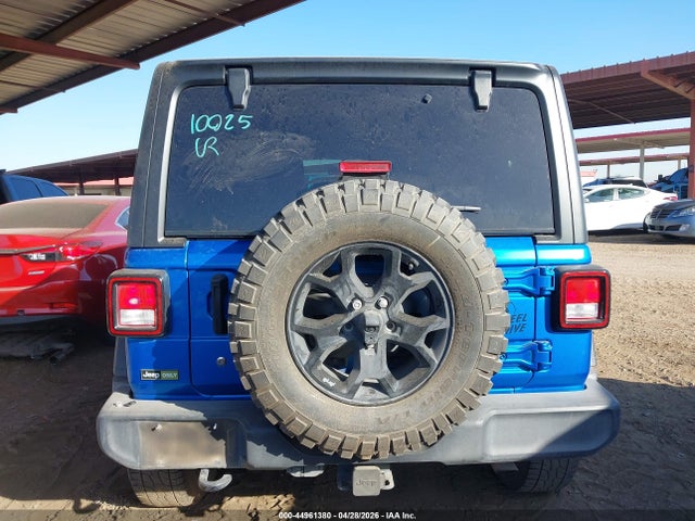 Продаж на аукціоні авто 2021 Jeep Wrangler Unlimited Willys Sport 4x4, vin: 1C4HJXDG3MW720637, номер лоту: 44961380