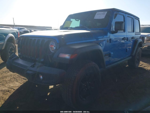 Продаж на аукціоні авто 2021 Jeep Wrangler Unlimited Willys Sport 4x4, vin: 1C4HJXDG3MW720637, номер лоту: 44961380