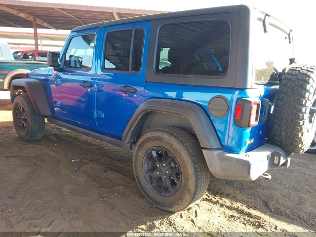 Продаж на аукціоні авто 2021 Jeep Wrangler Unlimited Willys Sport 4x4, vin: 1C4HJXDG3MW720637, номер лоту: 44961380
