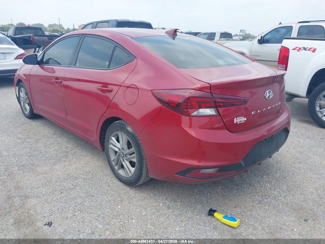 Aukcja sprzedaży 2019 Hyundai Elantra Sel, vin: KMHD84LF0KU772670, numer aukcji: 44961431