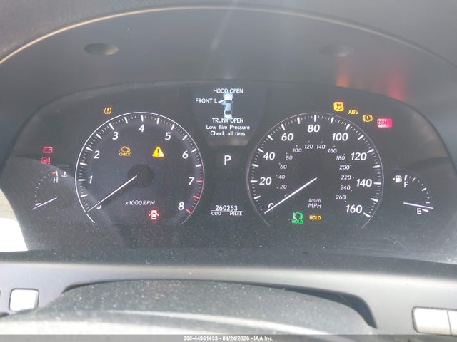44961433 :رقم المزاد ، JTHBL46F075048855 vin ، 2007 Lexus Ls 460 مزاد بيع