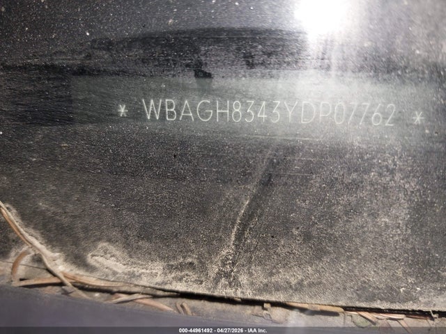 Aukcja sprzedaży 2000 Bmw 740il, vin: WBAGH8343YDP07762, numer aukcji: 44961492